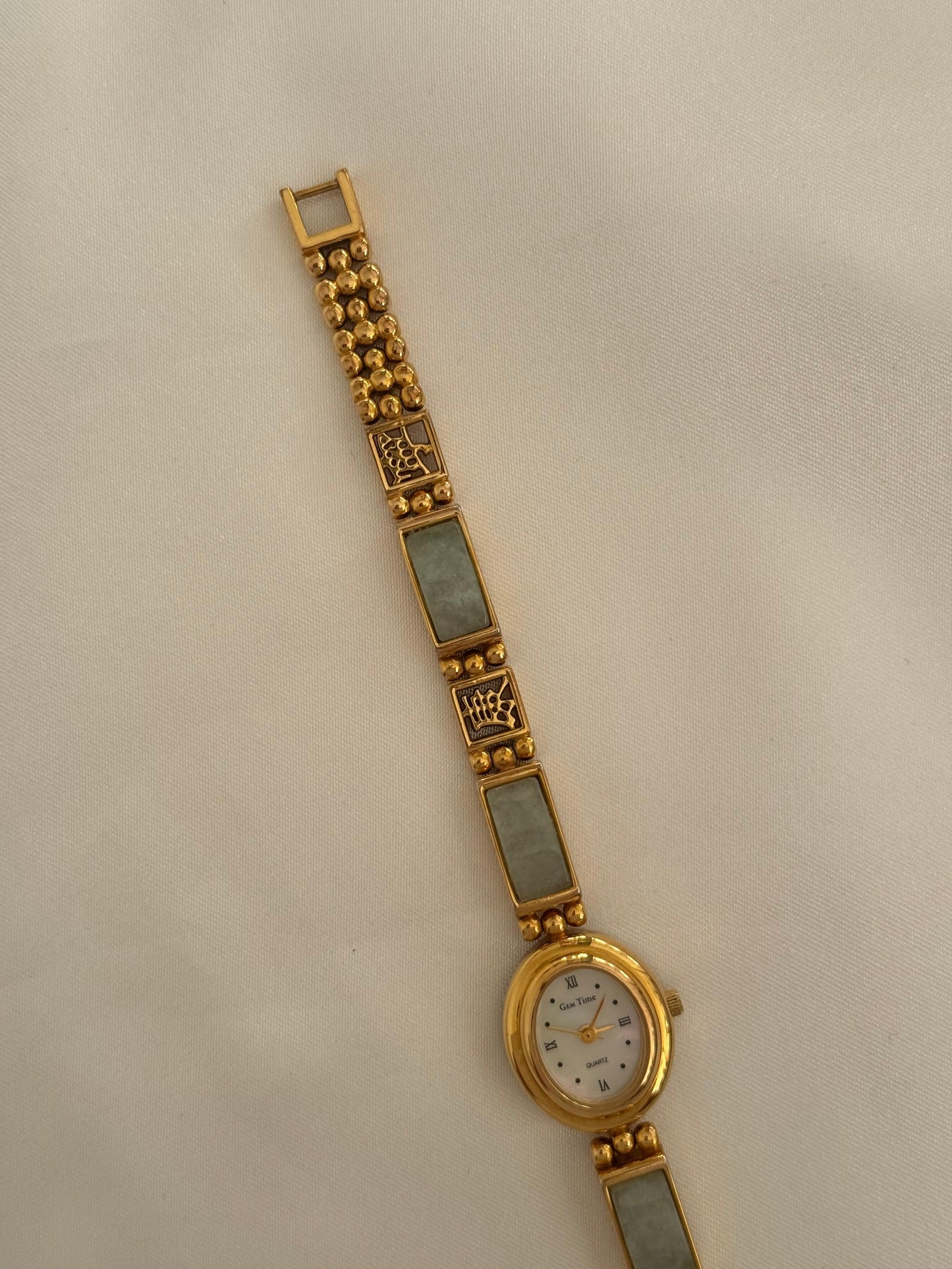 Vintage Jade Watch