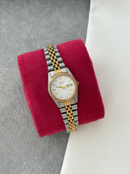 Vintage Two Tone Seiko Watch