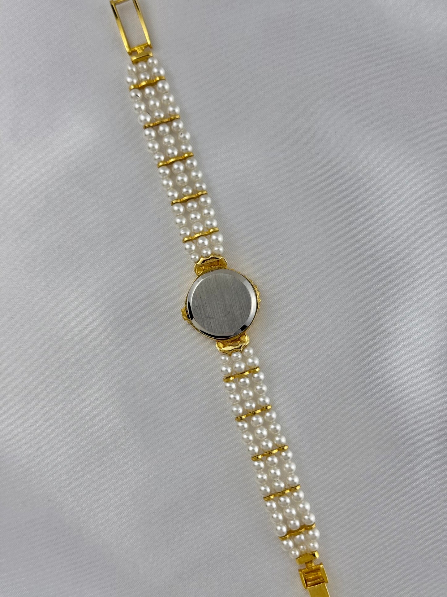 Vintage Faux Pearl Watch