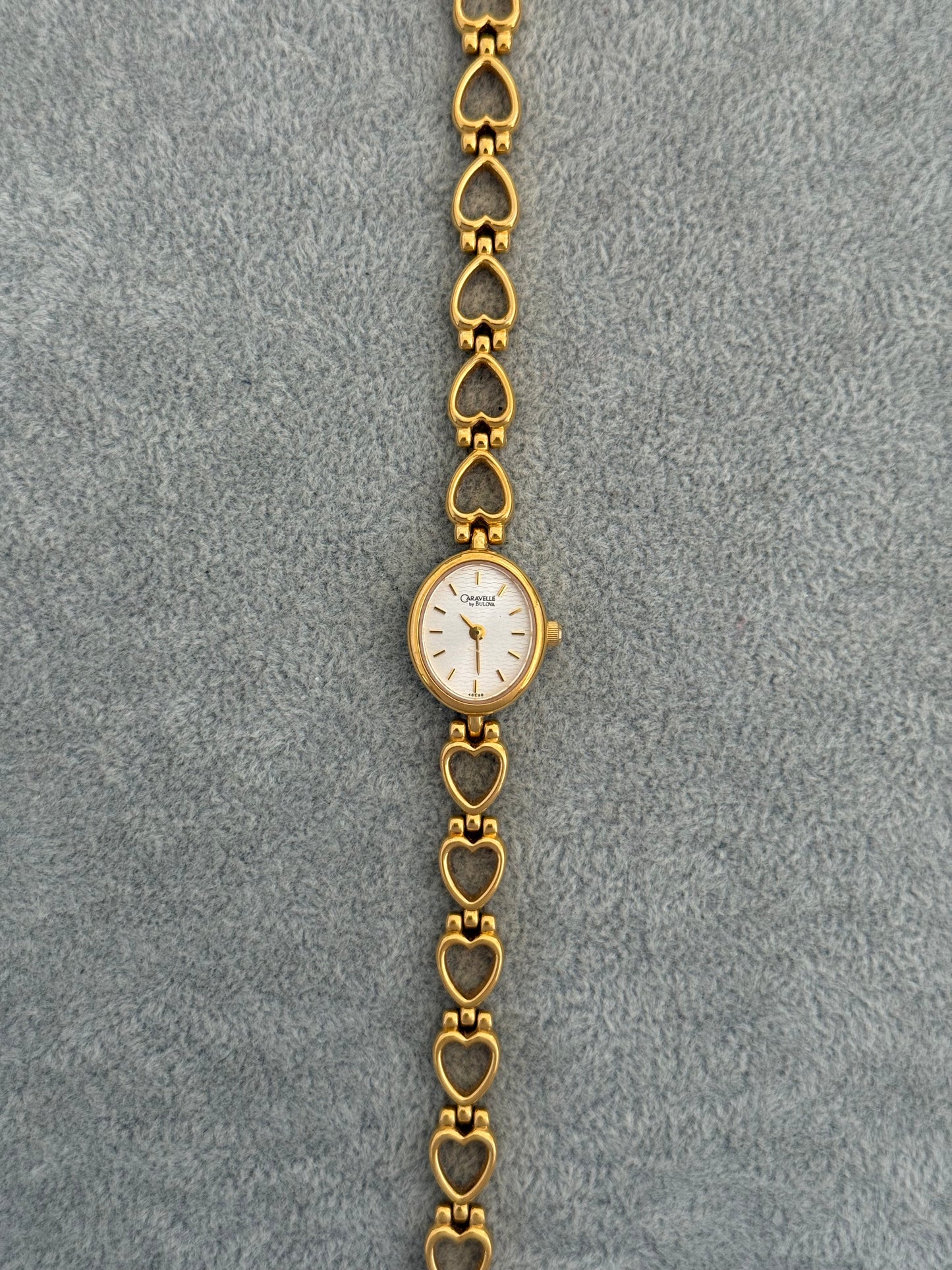 Cute Vintage Bulova Hearts Watch