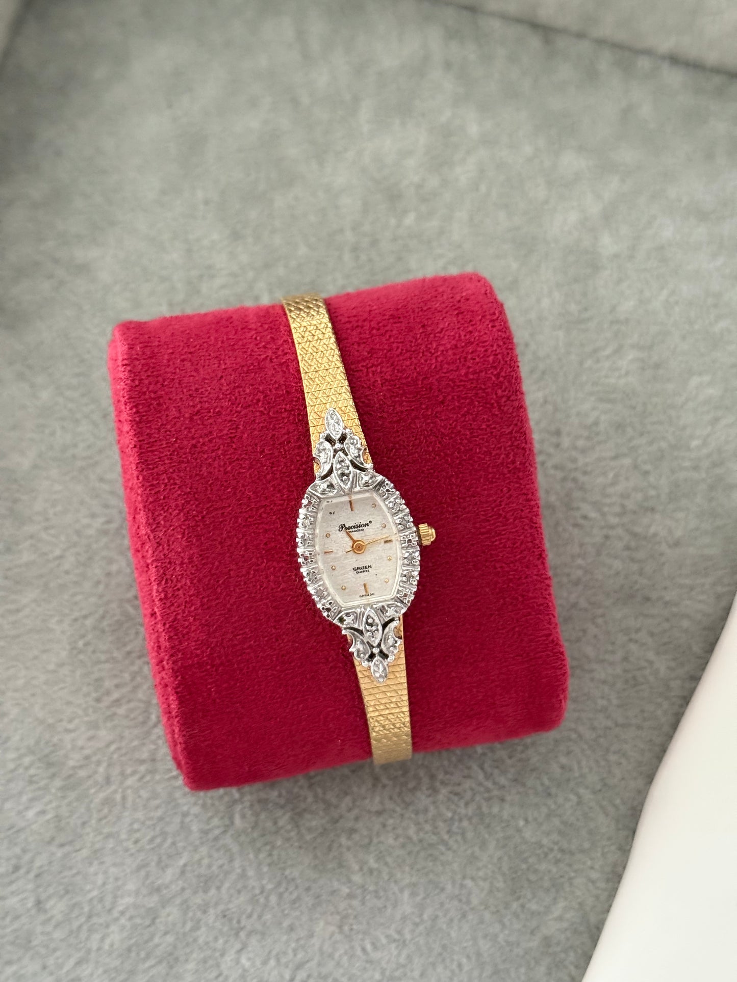 Gorgeous Vintage Diamond Bezel Watch