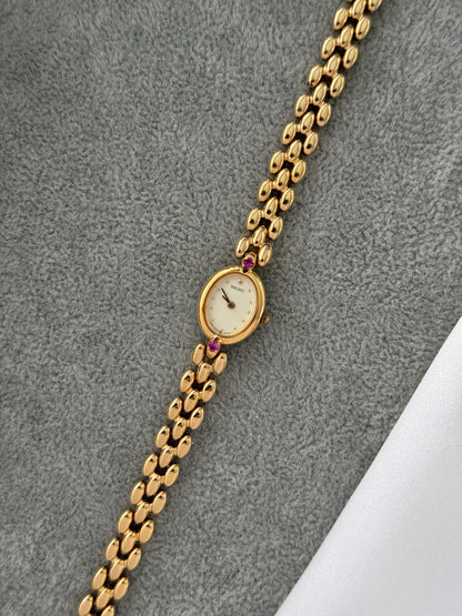 Rare Vintage Ruby Gem Seiko Watch
