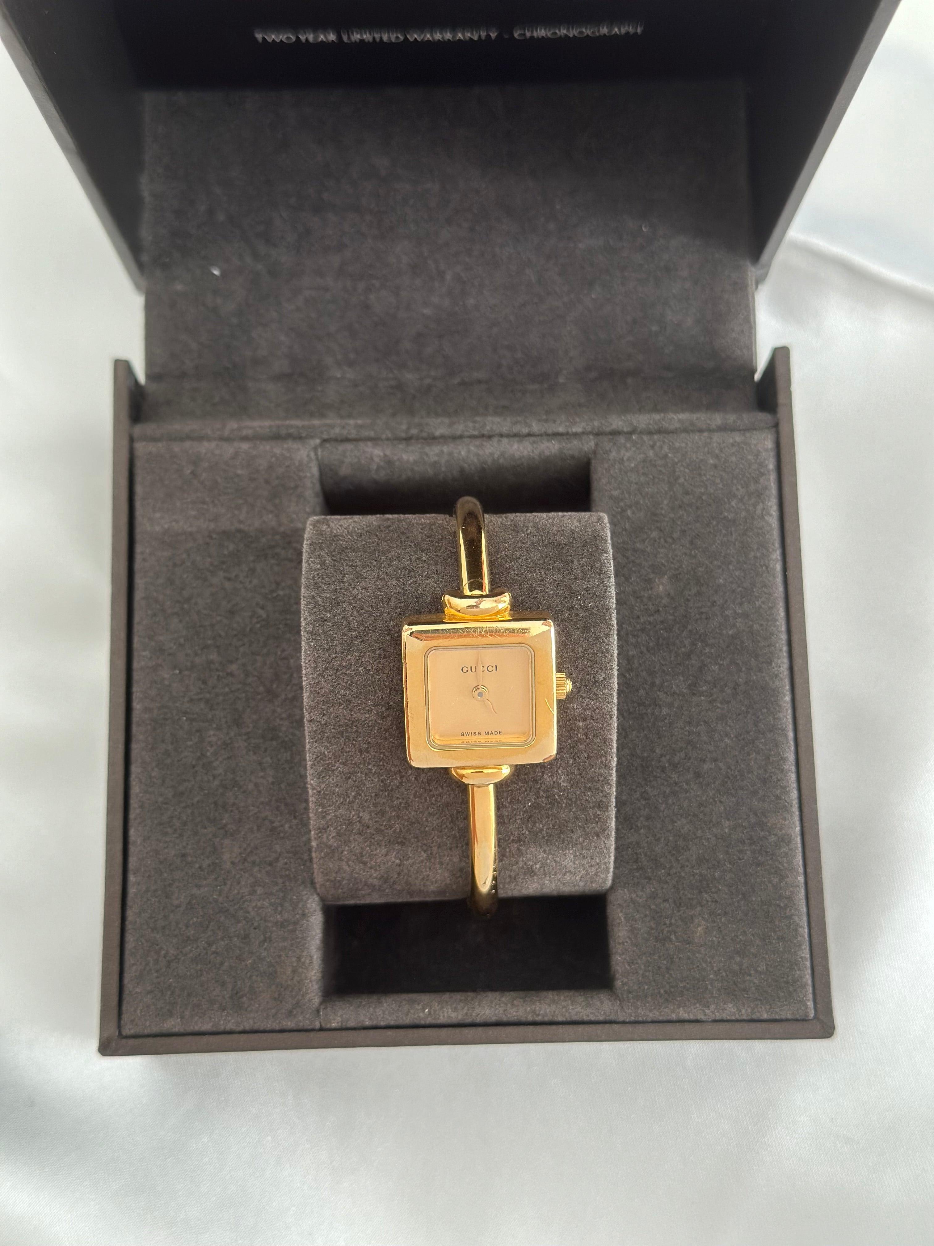 Gucci 1900l gold watch price best sale