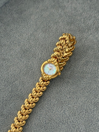 Vintage Mother Of Pearl Accurist Watch