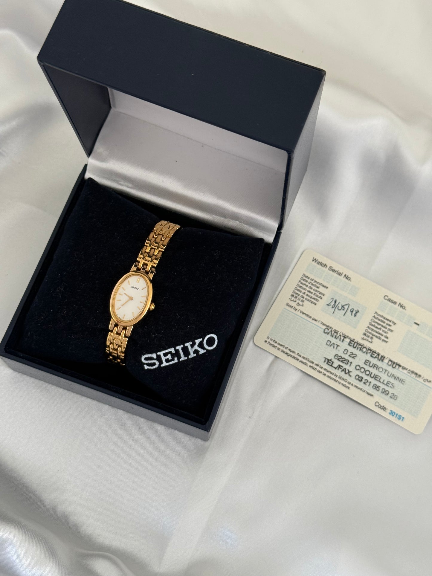 Boxed 1998 Seiko Watch