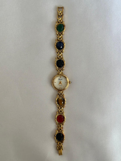 Vintage Semi Precious Stone Watch