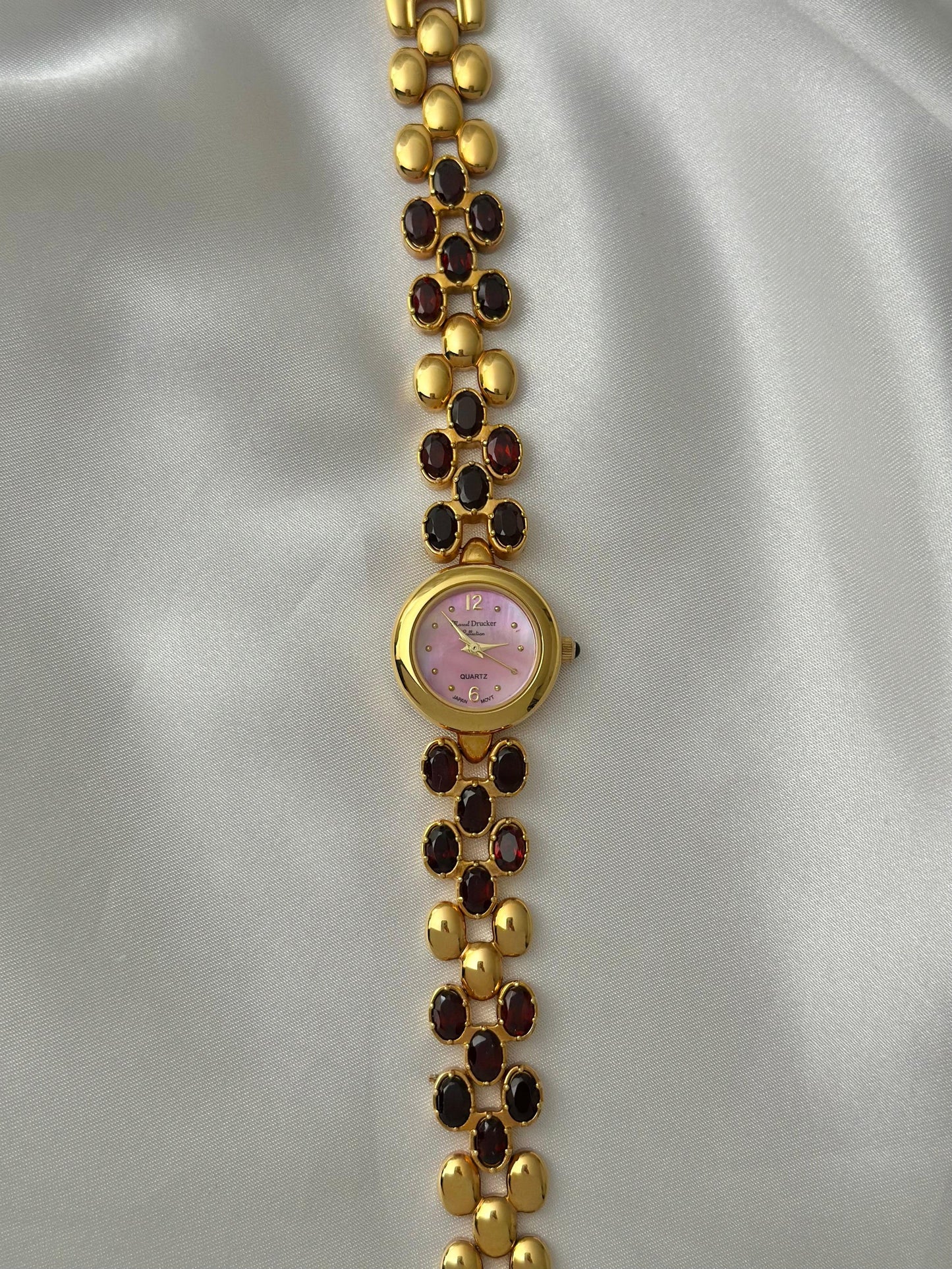 Vintage Ruby Gem Watch