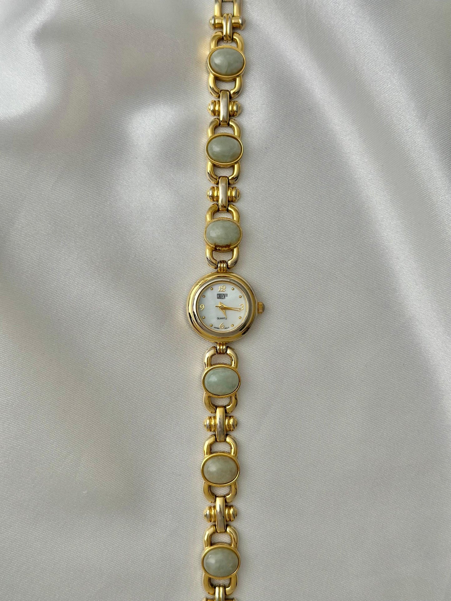 Vintage Jade Watch