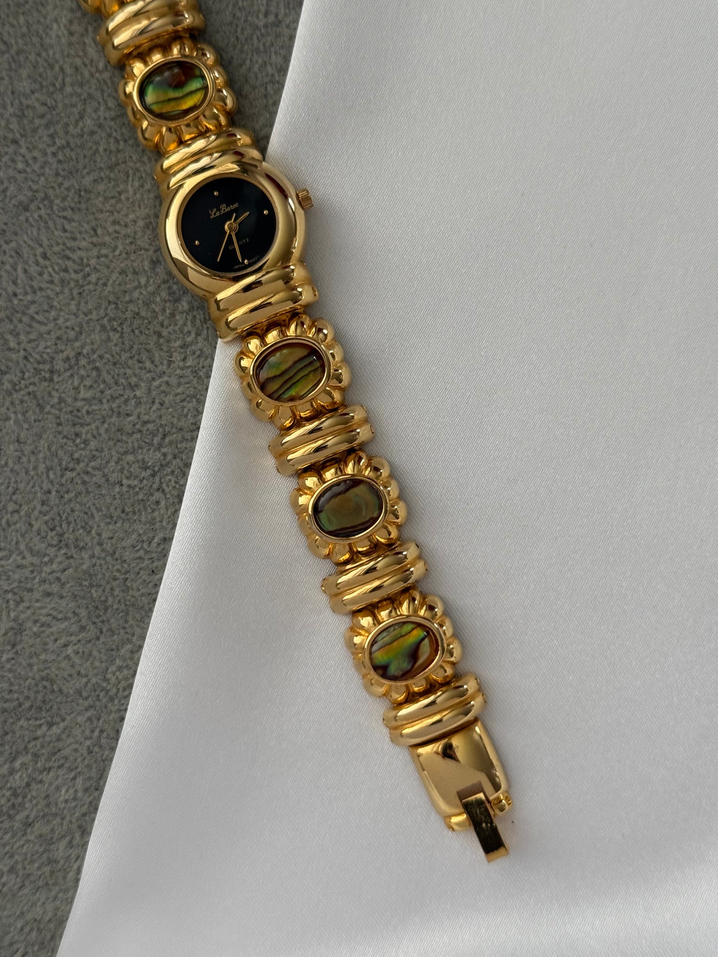 Vintage Chunky Abalone Watch