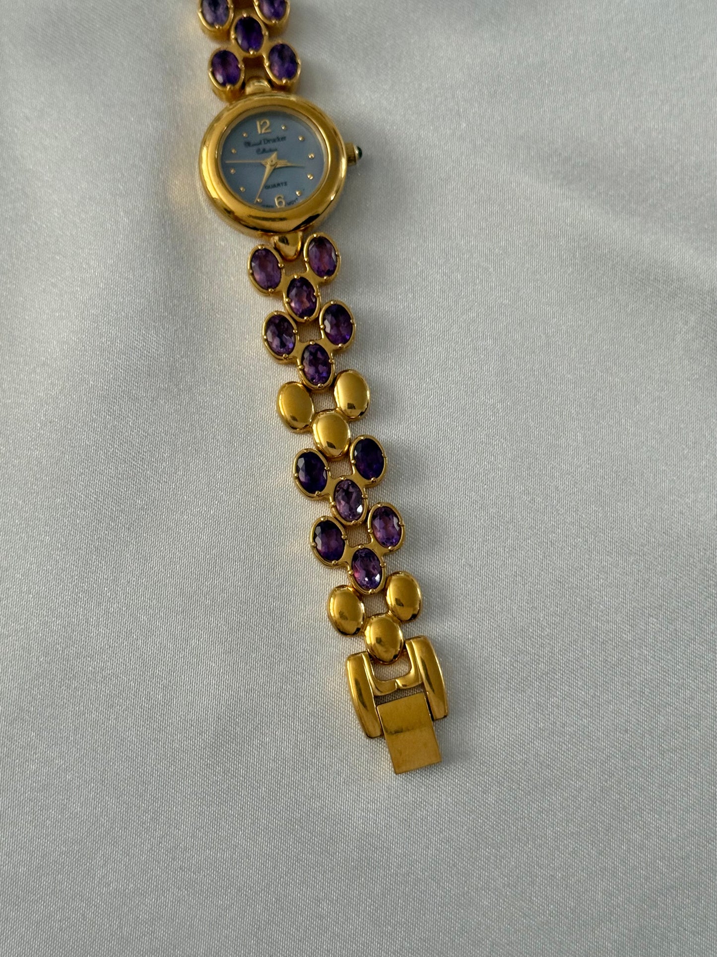 Vintage Amethyst Gem Watch