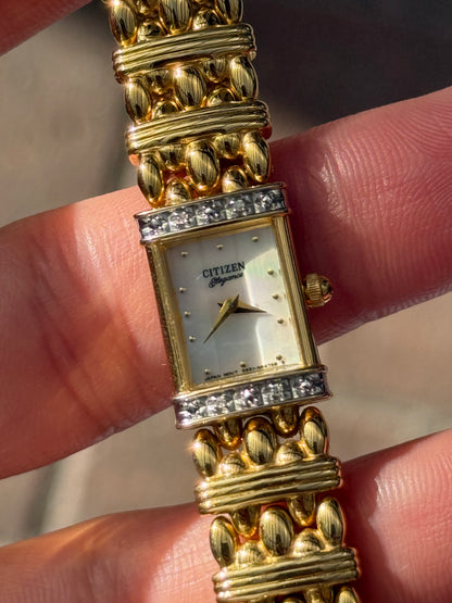 Rare Diamond Bezel Citizen Watch
