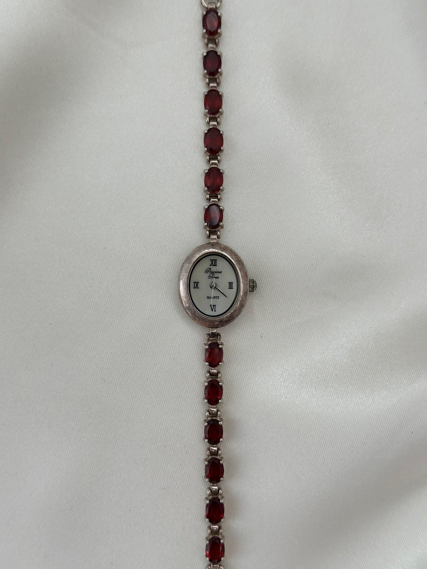 Vintage Red Gem Watch