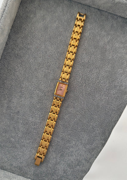 Rare Vintage Pink Dial Seiko Watch